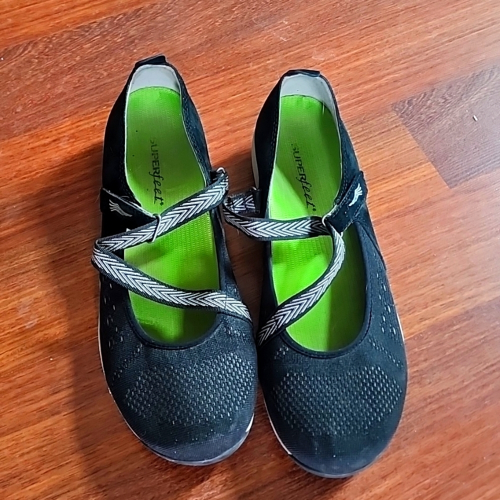 Dansko Haven Black Grey Suede Mary Jane Sneaker Women's EU 41